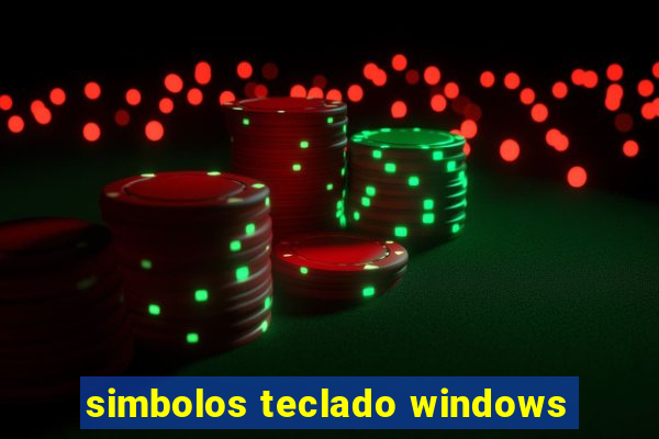 simbolos teclado windows